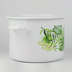 Garnek emaliowany "MONSTERA" 5,5l