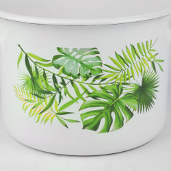 Garnek emaliowany "MONSTERA" 5,5l