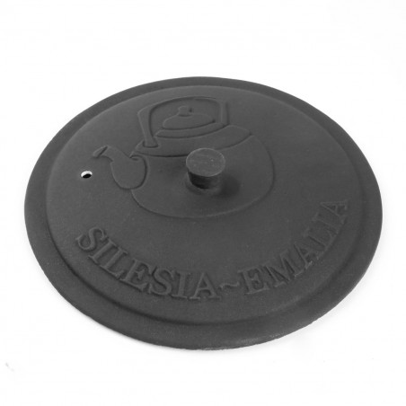 Kociołek żeliwny 4L garnek myśliwski węgierski emaliowany wewnątrz + łyżka SILESIA EMALIA - 8