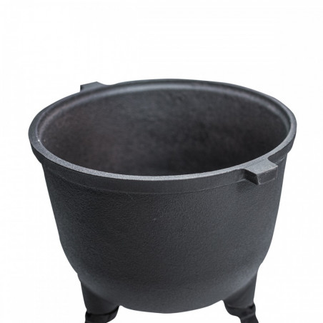 Kociołek żeliwny myśliwski 15L SILESIA EMALIA - 7