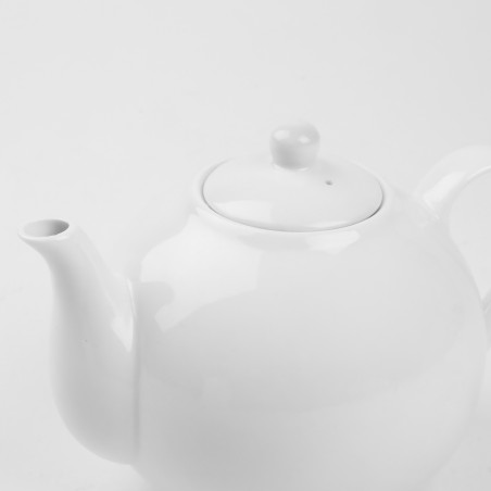 Dzbanek porcelanowy biały 1,4l  - 4