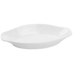 Półmisek porcelanowy biały 25cm