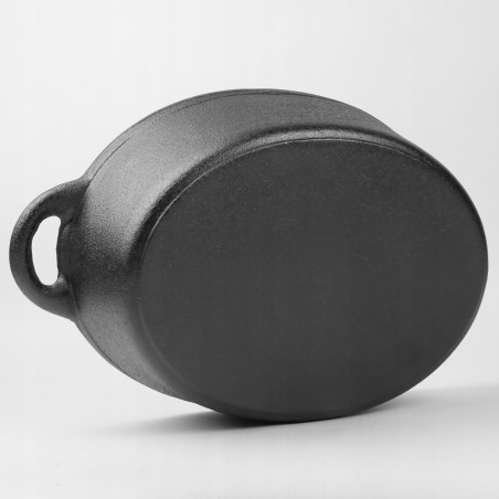 Brytfanna gęsiarka żeliwna BONA 4L OGNISKO INDUKCJA GAZ PIEKARNIK SILESIA EMALIA - 4