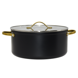 Garnek aluminiowy granitowy HANYS 1,9L NON-STICK INDUKCJA GAZ