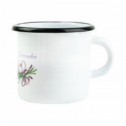Kubek emaliowany LAWENDA 500ml