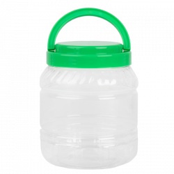 Słoik plastikowy PET 2l do kiszenia ogórków