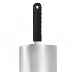 Łopatka do burgerów grillowa stalowa siekacz szpachelka szpatułka 27x16cm