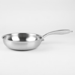 Patelnia ze stali nierdzewnej ESTERA 28cm INDUKCJA GAZ