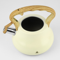 Czajnik ze stali nierdzewnej MIESZKO 3L kremowy INDUKCJA GAZ