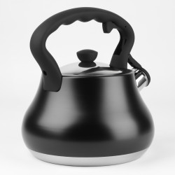 Czajnik ze stali nierdzewnej MIESZKO 3L czarny INDUKCJA GAZ