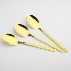 Komplet łyżeczek do herbaty 6sztuk JAGNA złote