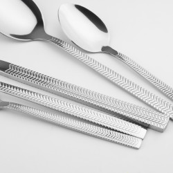 Komplet sztućców sztućce JAGNA 36-elementowy srebrny