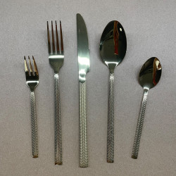 Komplet sztućców sztućce JAGNA 60-elementowy złoty