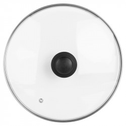 Pokrywka ze szkła hartowanego 32cm do garnków i patelni