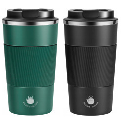 2x Kubek termiczny termos gorące napoje do 12H KAWA HERBATA SZCZELNY 500ml