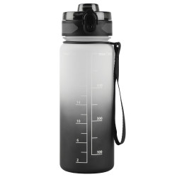 Zestaw butelka bidon na wodę napój TRITANOWA 800ML szczelna SPORTOWA Z PODZIAŁKĄ DLA DWOJGA