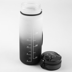 Zestaw butelka bidon na wodę napój TRITANOWA 800ML szczelna SPORTOWA Z PODZIAŁKĄ DLA DWOJGA