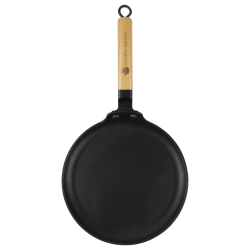 Patelnia żeliwna naleśnikowa LUDMIŁA 26cm INDUKCJA GAZ NON-STICK
