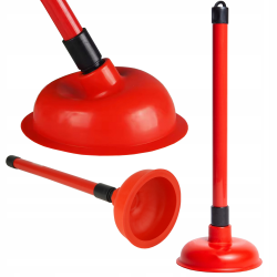 Przepychacz udrażniacz do udrażniania RUR ZLEWU KANALIZACJI WC