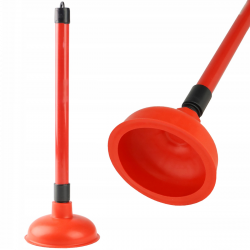 Przepychacz udrażniacz do udrażniania RUR ZLEWU KANALIZACJI WC