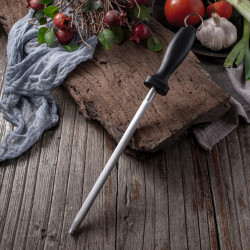 Ostrzałka do noży stalowa 38cm MUSAK STALKA PRĘT OSTRZĄCY KUCHENNY