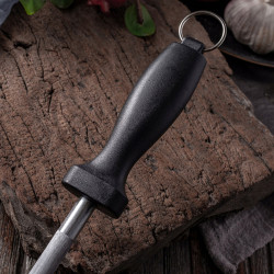 Ostrzałka do noży stalowa 38cm MUSAK STALKA PRĘT OSTRZĄCY KUCHENNY