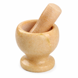 Moździerz z tłuczkiem kamienny TŁUCZEK DO UCIERANIA ZIÓŁ PRZYPRAW KUCHENNY