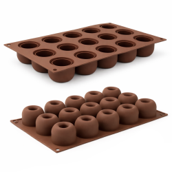 Silikonowa forma do monoporcji MASY CUKROWEJ CIASTEK CZEKOLADY PRALIN