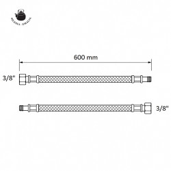 OUTLET Bateria kuchenna elastyczna giętka CZARNY MAT KRAN WYLEWKA ZLEWOZMYWAK