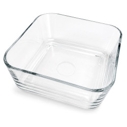 Komplet 3 pojemników szklane pojemniki na żywność LUNCHBOX 0,4L 1L 2,4L