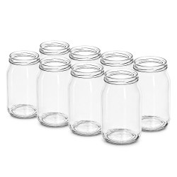 Słoiki słoik na przetwory 900ml szklany FI82 8 SZTUK NA PRZETWORY WECKI