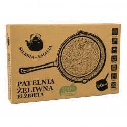 Patelnia żeliwna ELŻBIETA 26 cm