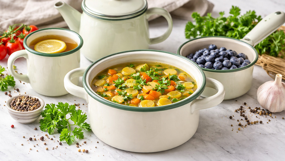 Zalety produktów emaliowanych - dlaczego emalia